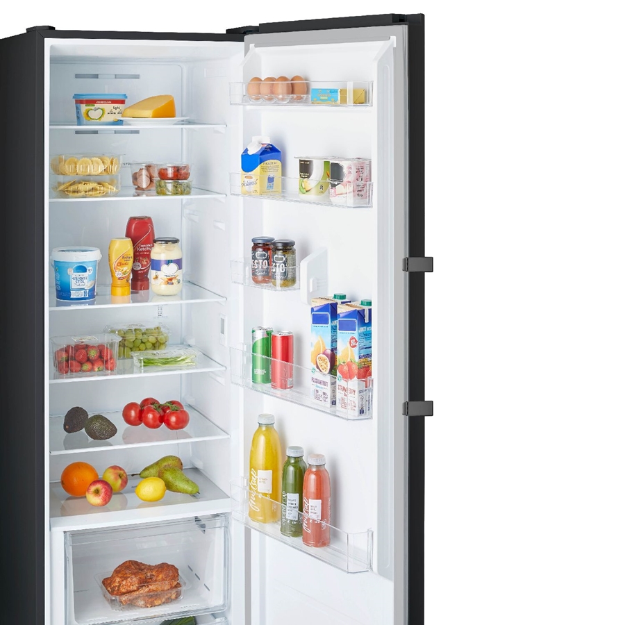 Inventum KK1850B Koelkast - Zwart RVS 5