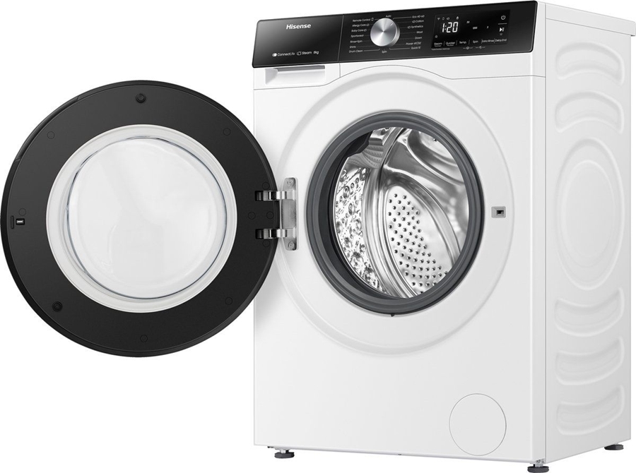 HiSense WF3S8043BW/BLX Wasmachine 4