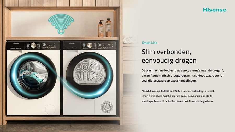 HiSense WF3S8043BW/BLX Wasmachine 6