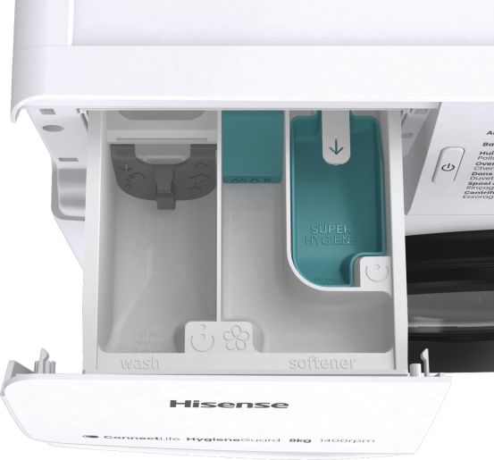 Hisense WF3V843BW/BLX Wasmachine  8