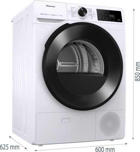 Hisense DH3V903UW/BLX Warmtepompdroger 7