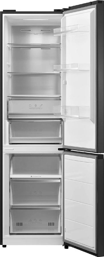 Inventum KV2010B Koel-vriescombinatie - Zwart 3