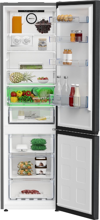 Beko B7RCNE408HXBR Vrijstaande Koel-vriescombinatie - Zwart 3
