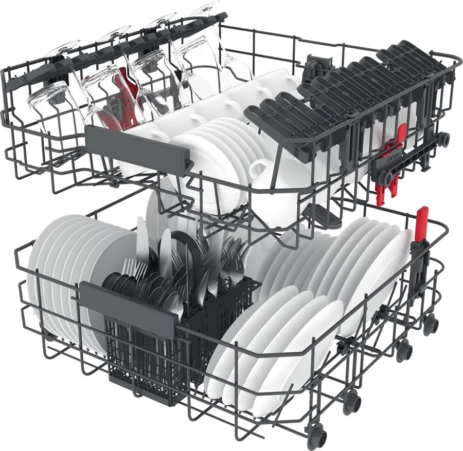 Whirlpool W3F D634 X Vaatwasser - RVS 6