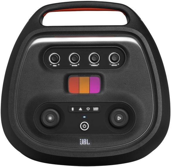 JBL PartyBox Ultimate met gitaar- en dubbele microfooningang 6