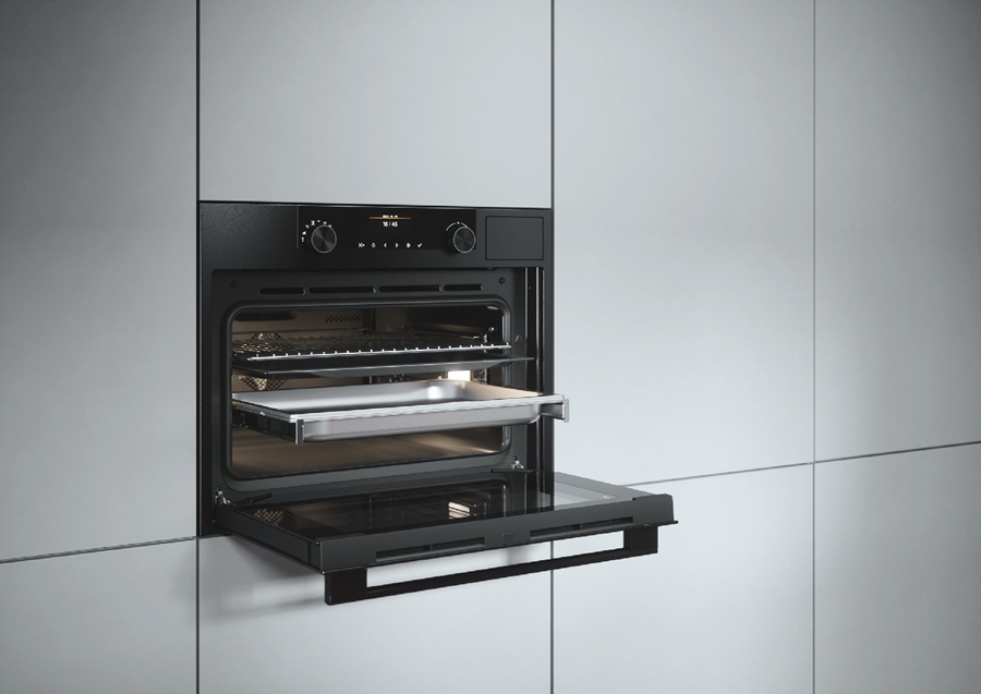 ATAG CS46121C Inbouw Combi Stoomoven met Kleurendisplay - Black Steel 4