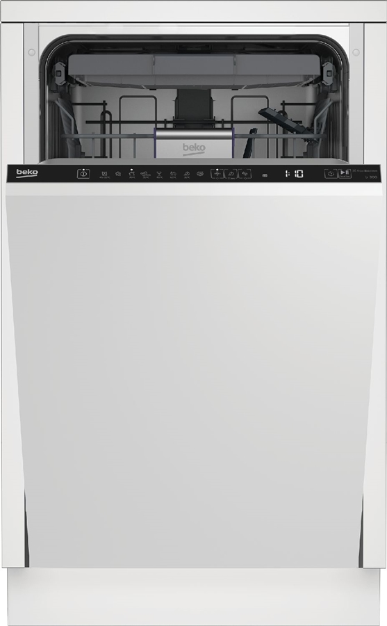Beko DIS46120 Volledig Geïntegreerde Slimline Vaatwasser 1