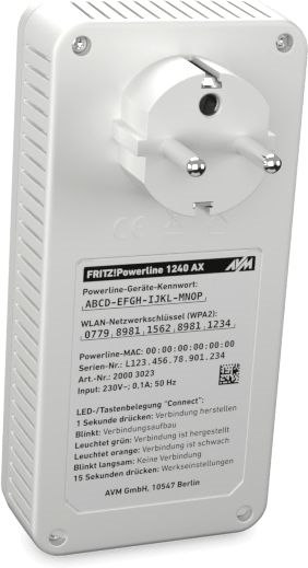 FRITZ!Powerline 1240 AX WLAN Set 9