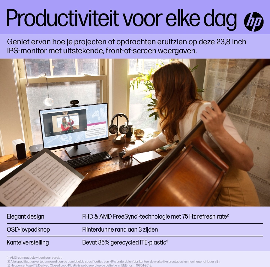 HP V24i G5 monitor 13