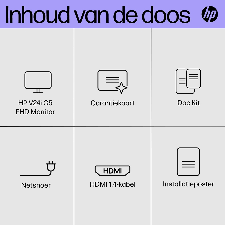 HP V24i G5 monitor 7