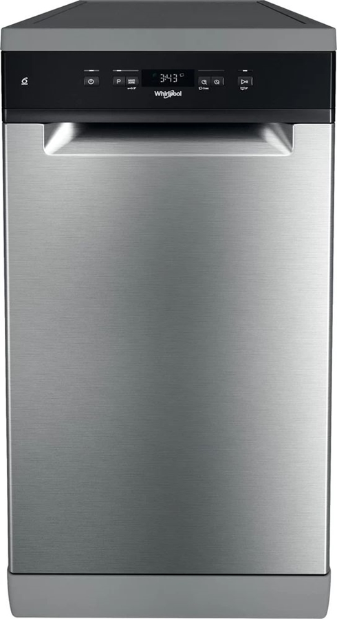 Whirlpool WSFC 3M27 X Slimline Vaatwasser - RVS 1