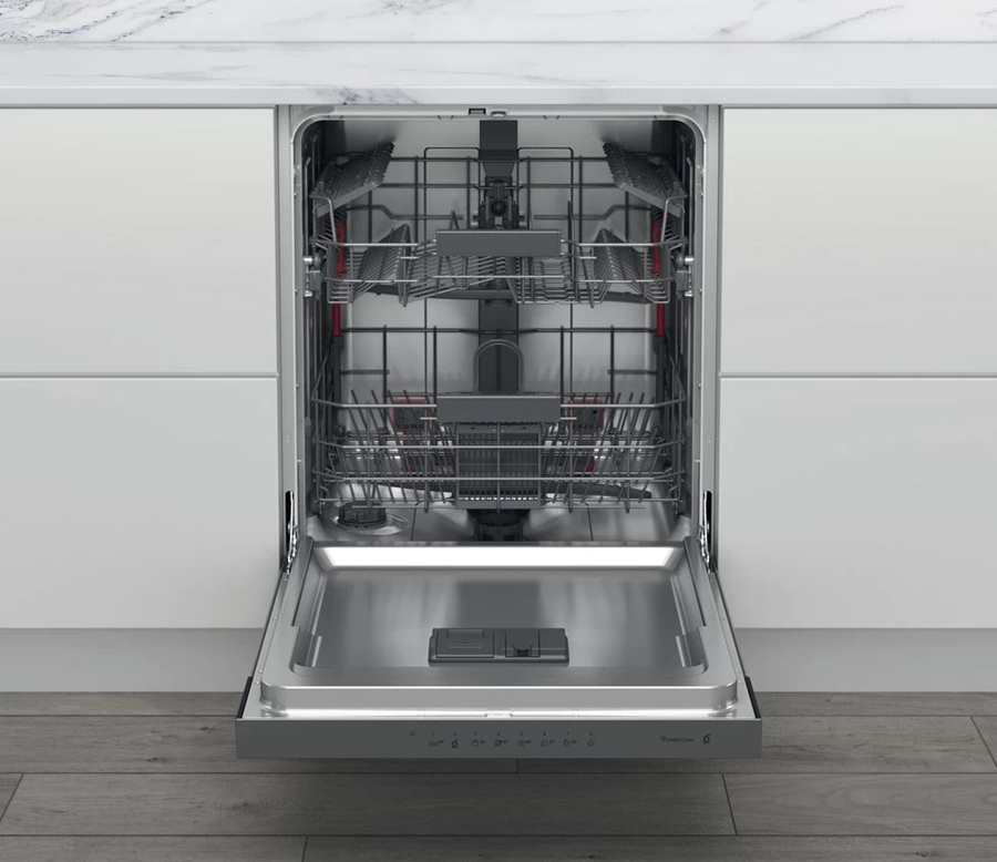 Whirlpool WBC 3C34 P X Halfgeïntegreerde Vaatwasser - RVS 4