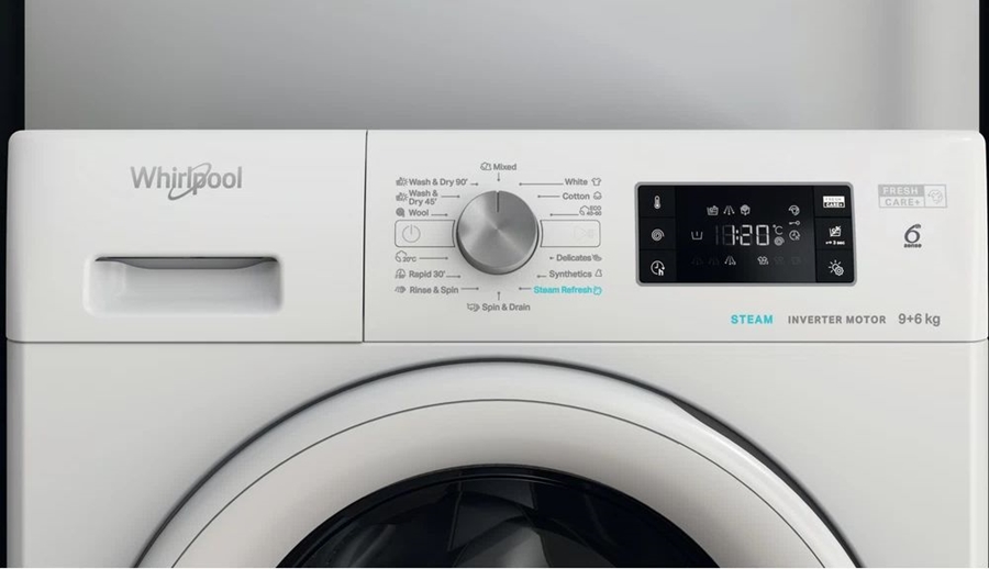 Whirlpool FFWDB 964369 WV EE Vrijstaande Was/droogcombinatie 6