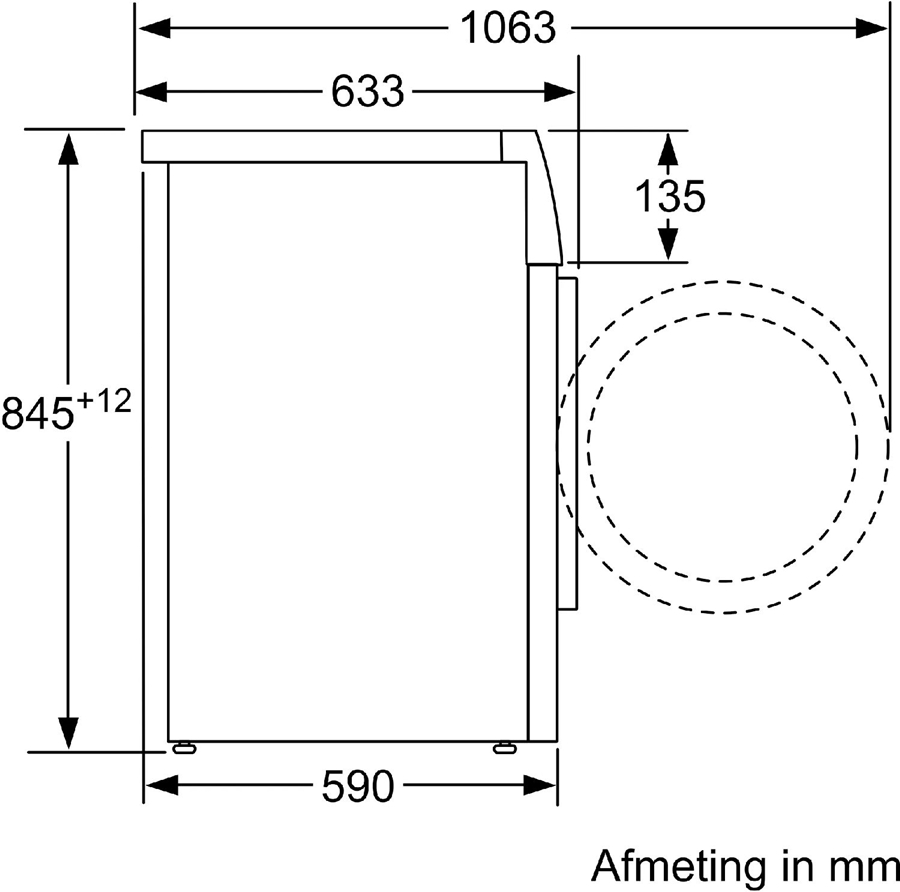 BOSCH WAN28097NL Serie 4 EXCLUSIV Wasmachine 7