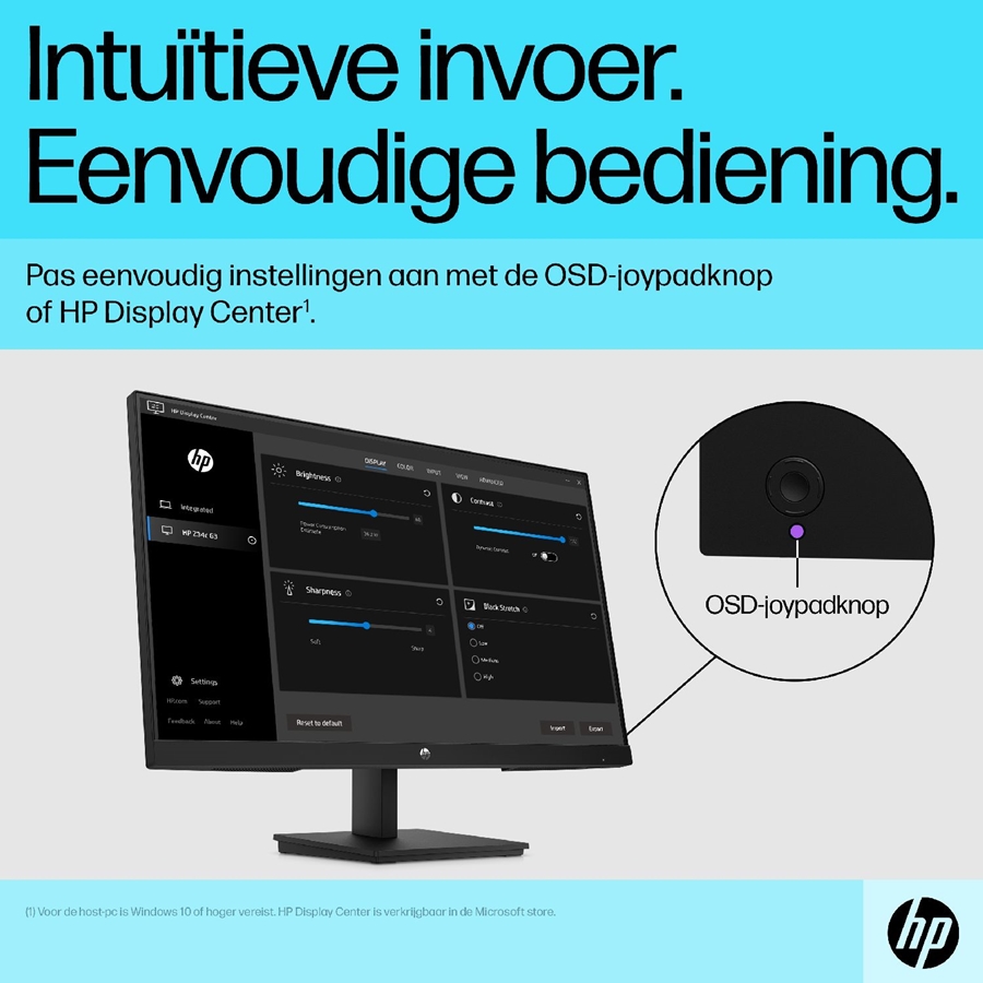 HP V24v G5 computer monitor 8