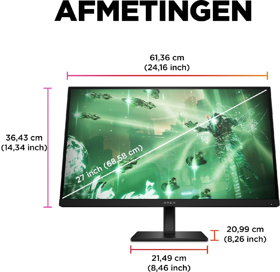 HP OMEN by HP 27q computer monitor 11
