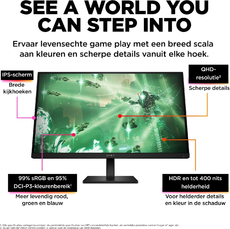 HP OMEN by HP 27q computer monitor 15