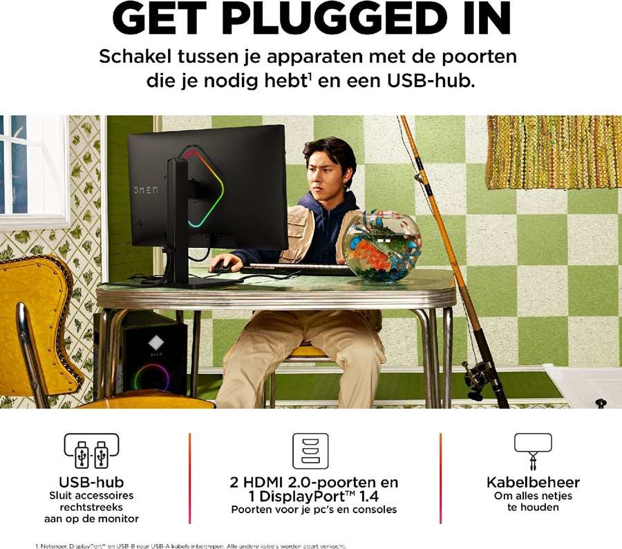 HP OMEN by HP 27qs computer monitor 14