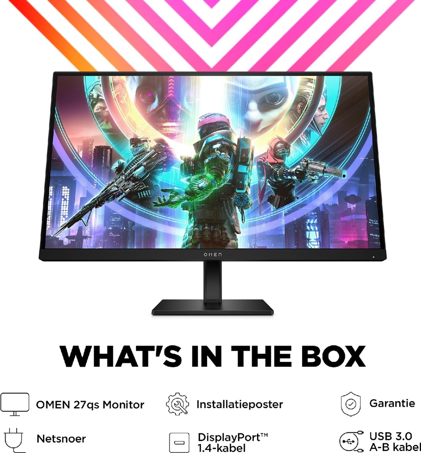 HP OMEN by HP 27qs computer monitor 15