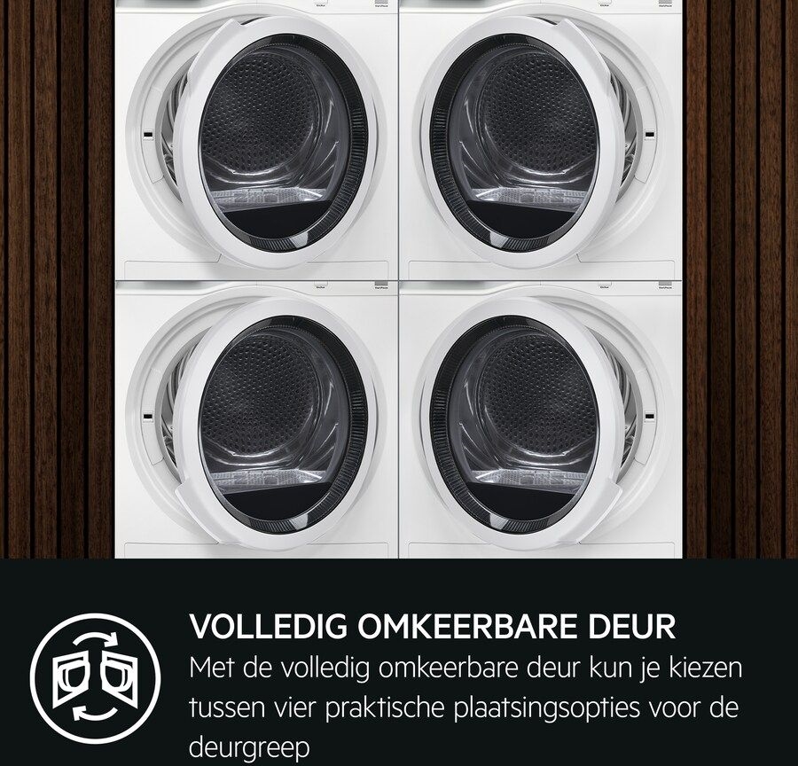 AEG TR7ROSTOCK 7000 serie SensiDry Warmtepomp Droger - 9 Kilo 5