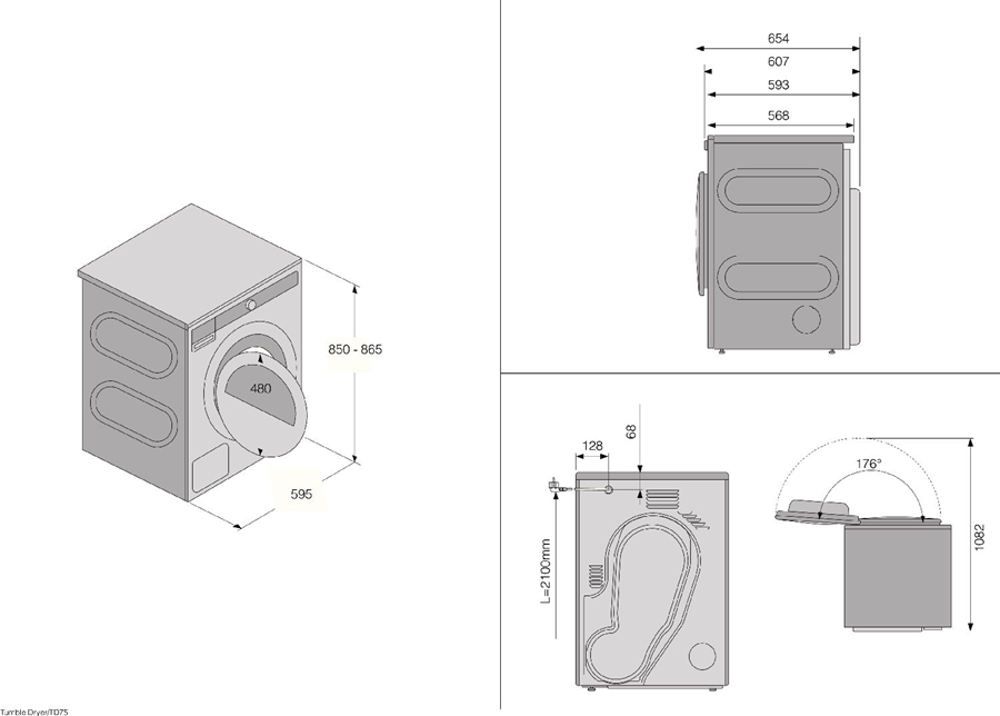 ASKO T408HD.S Warmtepompdroger 6