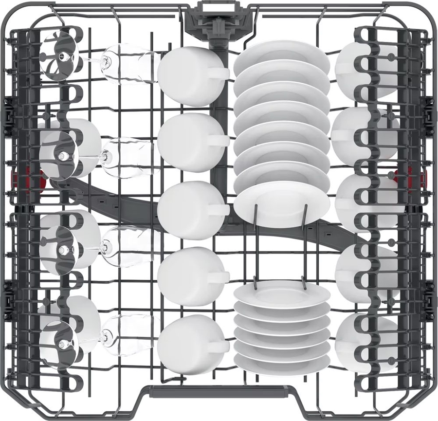 Whirlpool W3F D634 vrijstaande vaatwasser 6