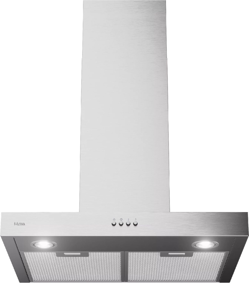 ETNA AB260RVS Blokmodel Schouwkap - 60 cm - RVS 1