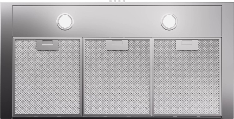 ETNA AB290RVS Blokmodel Schouwkap - 90 cm - RVS 7