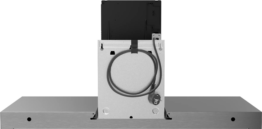 ETNA AB290RVS Blokmodel Schouwkap - 90 cm - RVS 8