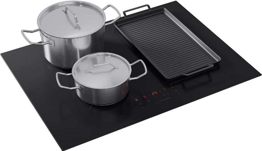 ETNA KIF370ZT Inductiekookplaat - 70 cm - met Koppelbare Flexzones 4