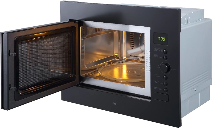 Etna CM232ZT Inbouw Combi-magnetron - Nis 45 cm - Matzwart 3