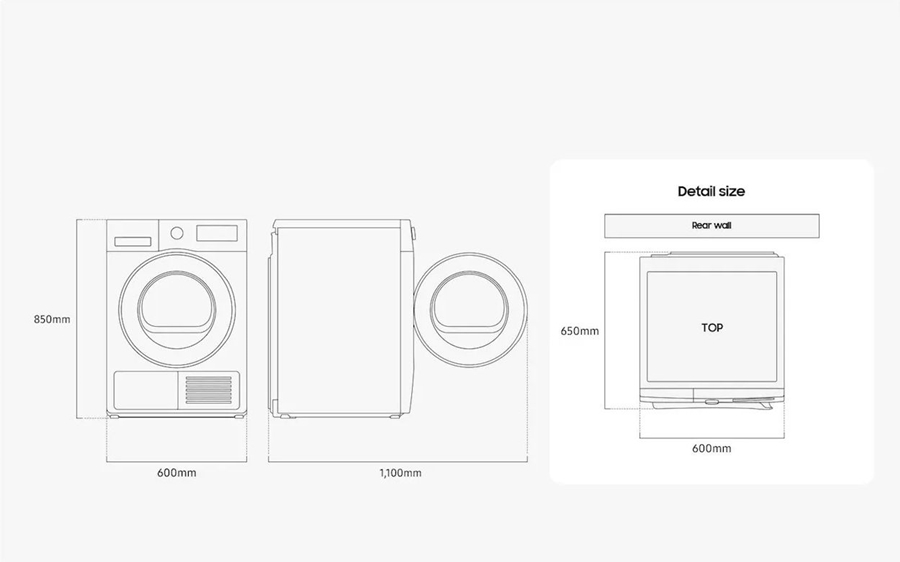 Samsung DV90BB7445GWS2 7000-serie Warmtepompdroger 11