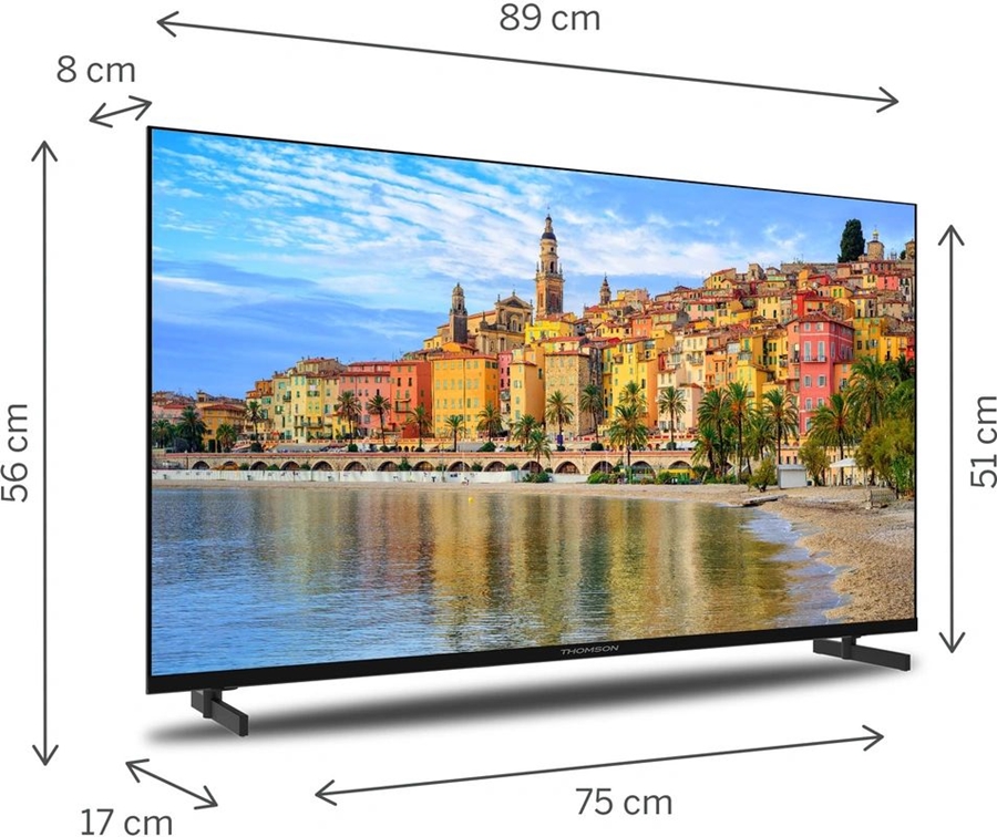 Thomson Google TV 40FG2S14 FHD zwart 2