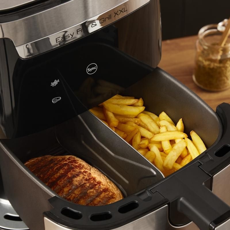 Tefal EY801D Easy Fry & Grill XXL Airfryer - Heteluchtfriteuse 5