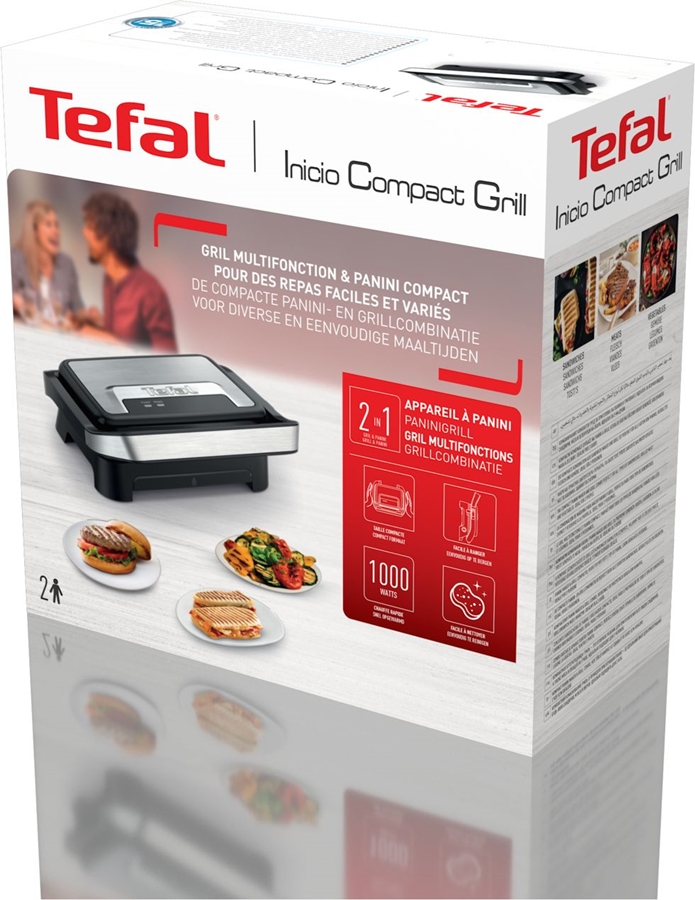 Tefal GC270D Inicio Compact contactgrill 13