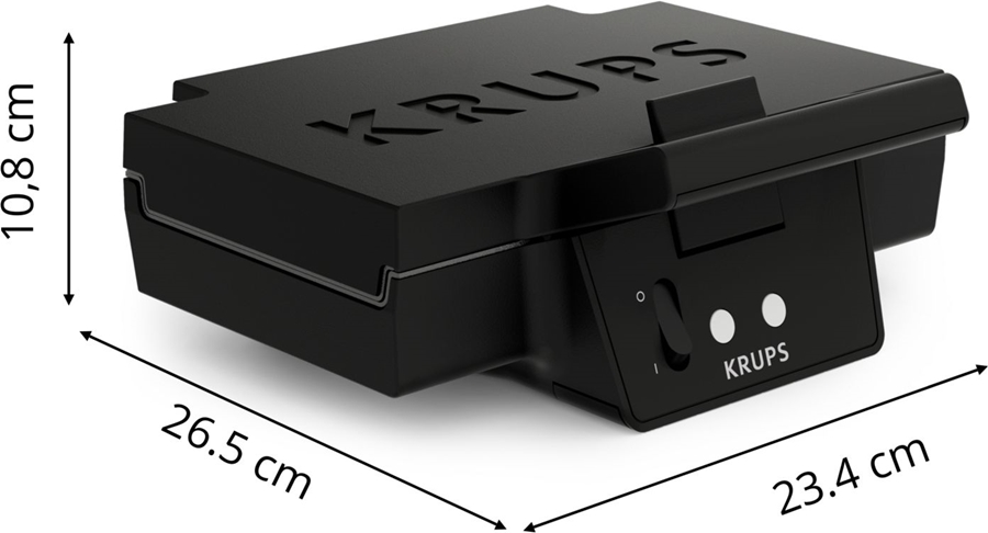 Krups FDK462 Tosti Ijzer - Zwart 14