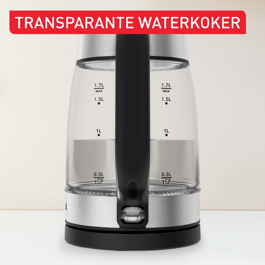 Tefal KI6058 Glass Kettle Elektrische Waterkoker 8