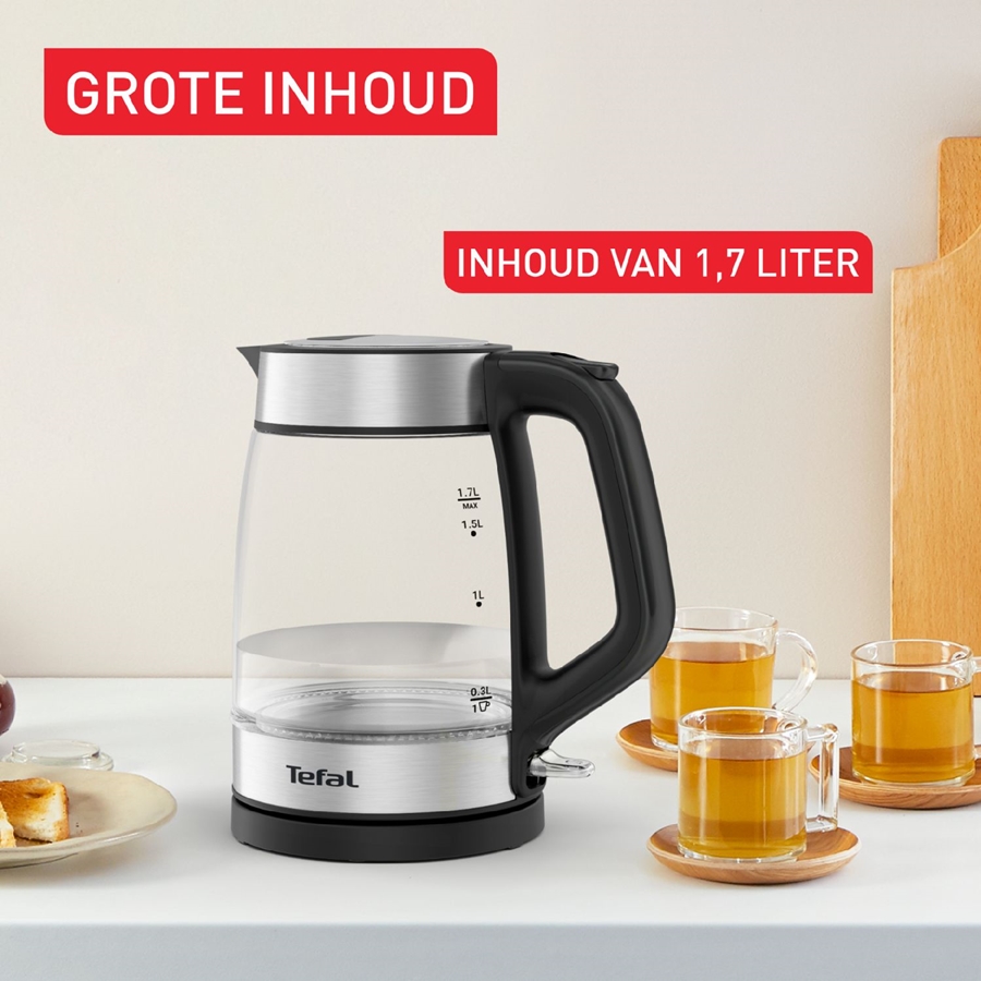 Tefal KI6058 Glass Kettle Elektrische Waterkoker 9