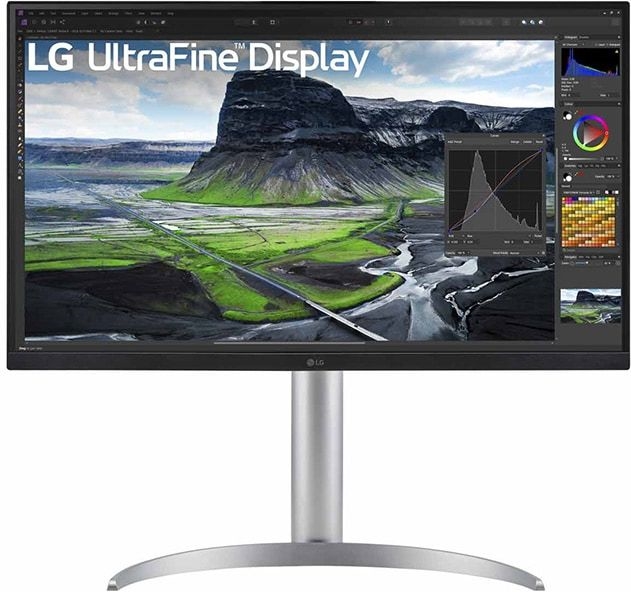 LG UltraFine 27UQ850V-W monitor 1