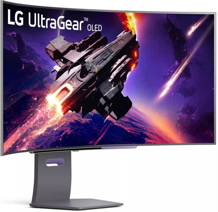 LG UltraGear 45GS95QE-B monitor 2