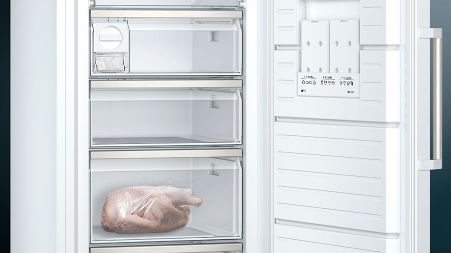 Siemens GS58NAWCV Vrijstaande Vriezer iQ500 - Wit 7