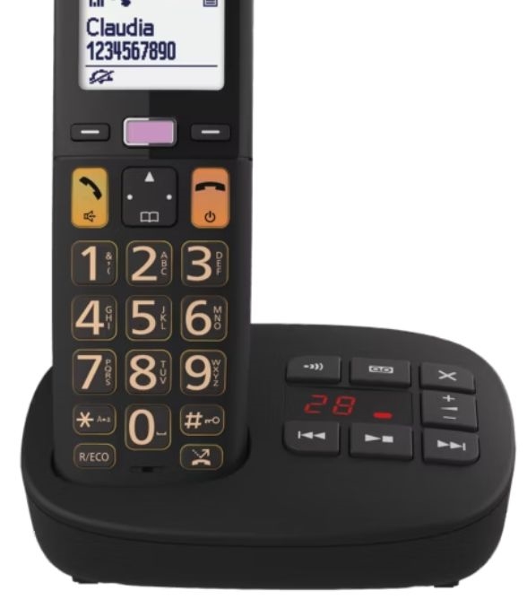 Panasonic KX-TGU130EXB huistelefoon 3