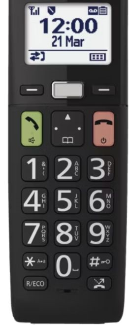 Panasonic KX-TGU130EXB huistelefoon 4