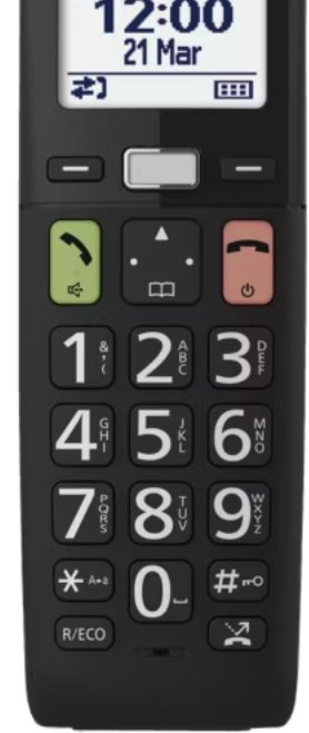 Panasonic KX-TGU132EXB huistelefoon 4