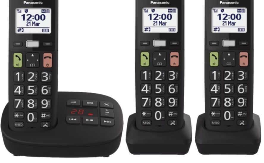 Panasonic KX-TGU133EXB huistelefoon 1