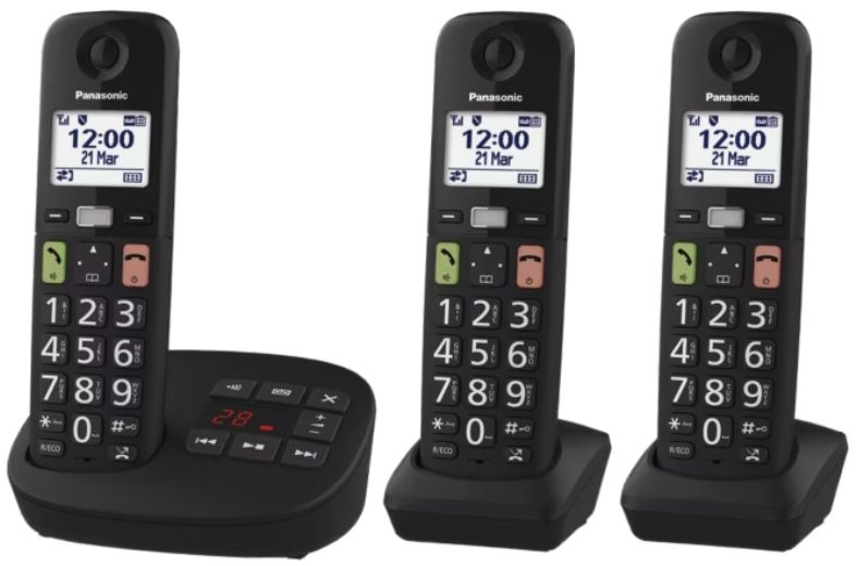 Panasonic KX-TGU133EXB huistelefoon 2