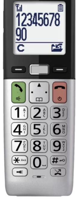 Panasonic KX-TGU430EXB huistelefoon 4