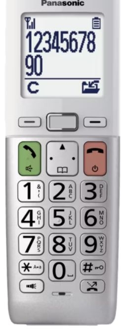 Panasonic KX-TGU430EXW huistelefoon  4