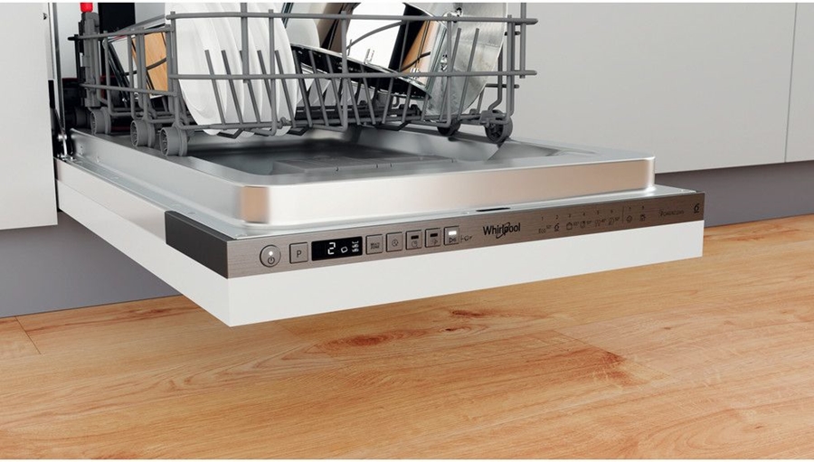 Whirlpool WSIO 3O34 PFE X Slimline Inbouw Vaatwasser - RVS 7