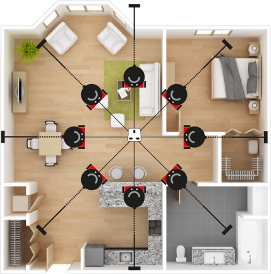 Numatic Henry Home Compact HVH160-11 - Stofzuiger met Zak - Rood 5